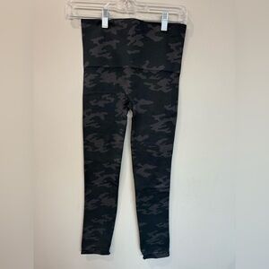 SPANX Black Camo Leggings